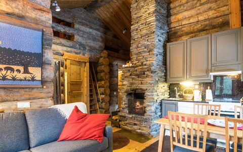 Lomaylläs D58 Palovaarankaarre 11B: Piscine, Ferme, Biens, Villa, Recours, Eco Hôtel, Hacienda, Arrière-Cour