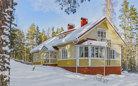 Villa Kukkapää: Bois, Chalet, Cabane En Rondins, Forêt, Cabanon, Batiments Jardin, Mélèze, Des Bois, Tache De Bois