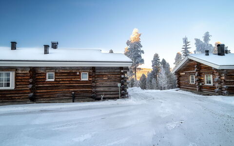 Lomaylläs D59 Palovaarankaarre 13 a: Bois, Chalet, Cabane En Rondins, Forêt, Cabanon, Batiments Jardin, Mélèze, Des Bois, Tache De Bois