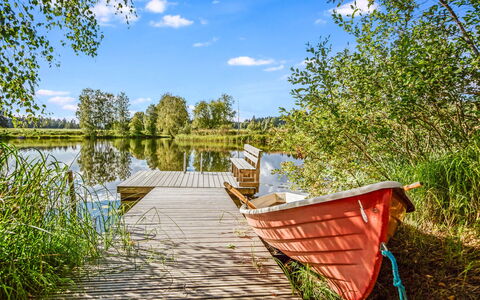Marttalanmäki: L'Eau, Plan D'Eau, Vert, La Nature, Paysage Naturel, Banque, Été, Cours D'Eau, Réflexion, Voie Navigable