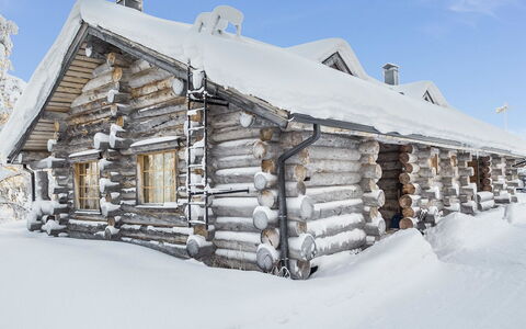 Kelovalta 7B: Bois, Neige, Chalet, L'Hiver, Toit, Domicile, Gelé, Cabane En Rondins, Siding, Pente