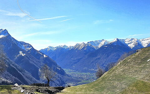 Rustico Cà Dru Lurenz: Montagne, Montagnes Relief, Colline, Chaîne De Montagnes, Montagnes, Crête, Paysage, Station De Montagne, Vallée, Terrain