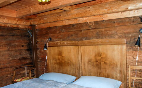 Rustico Cà Dru Lurenz: Pièce, Chambre, Propriété, Meubles, Lit, Tache De Bois, Mur, Plafond, Bois, Faisceau