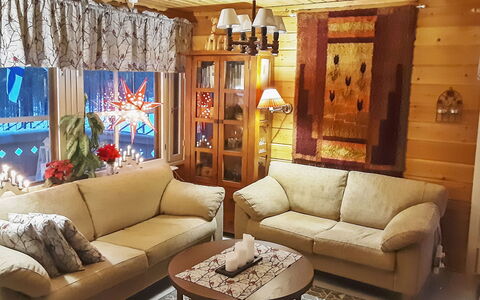 Huuhkalinna: Bois, L'Hiver, Neige, Domicile, Chalet, Gelé, Siding, Cabane En Rondins, La Glace