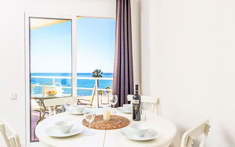 Neptune: Meubles, Design Intérieur, Chaise, Table, Table Cuisine Et Salle A Manger, Mer, Océan, Salle À Manger, Balcon, Plante D'Appartement