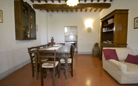 Villa Il Palazzone: Pièce, Propriété, Bâtiment, Meubles, Design Intérieur, Salon, Sol, Maison, Table, Immobilier