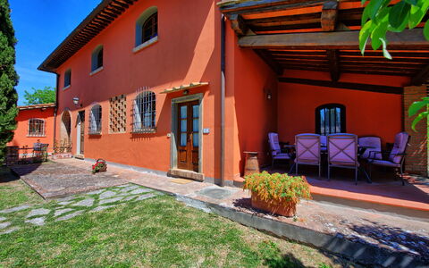 Montegufoni: Maison, Domicile, Biens, Ferme, Hacienda, Jardin, Villa, Aménagement Paysager, Cour, Piscine