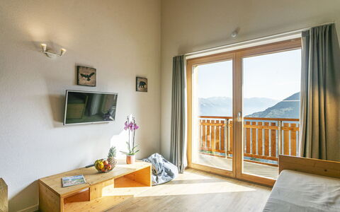 Logement:&nbsp;T-Resort la Tzoumaz 2P4 Vue Vallée 900.5