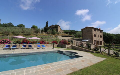 Poggio del Fabbro: L'Eau, Ciel, Nuage, Plante, Propriété, Bâtiment, Piscine, Arbre, Loisir, Zone Résidentielle