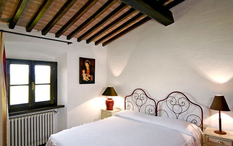 Villa la Piaggia: Chambre, Pièce, Meubles, Lit, Propriété, Cadre De Lit, Plafond, Design Intérieur, Bâtiment, Maison