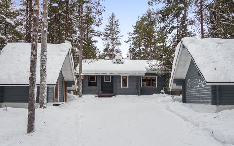 Purnukylä 4: Neige, L'Hiver, Branche, Maison, Domicile, Chalet, Toit, Gelé, Siding, Pente