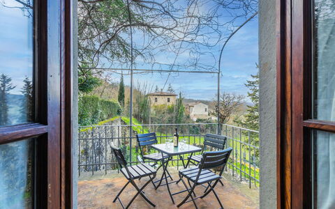 La Terrazza: Le Fer, Métal, Balcon, Clôture, Chaise, Balustrade, Mobilier De Jardin