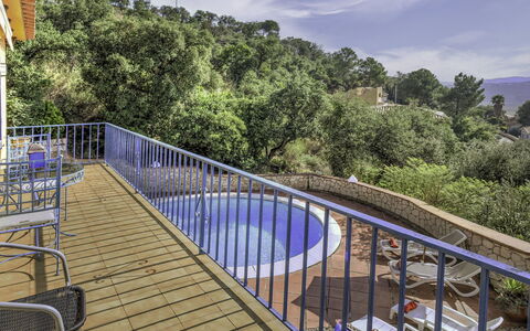 La Teulada: Piscine, Recours, Balcon, Eco Hôtel, Clôture, Ombre, Balustrade, Villa, Biens, Mobilier De Jardin