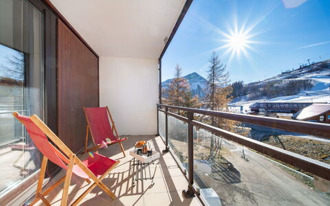 Le Corbier 210: L'Hiver, Balcon, Glacial Relief
