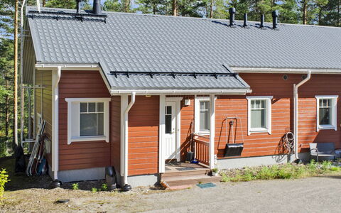 Otsopirtti, Maria: Arbre, Banque, Maison, Chalet, Lac, Étang, Forêt, Cabane En Rondins