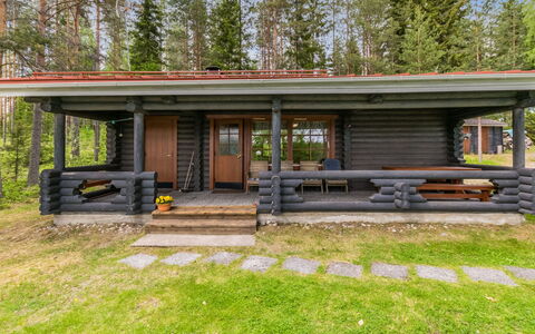 Lohi, Cjoe237 a: Arbre, Banque, Maison, Chalet, Lac, Étang, Forêt, Cabane En Rondins