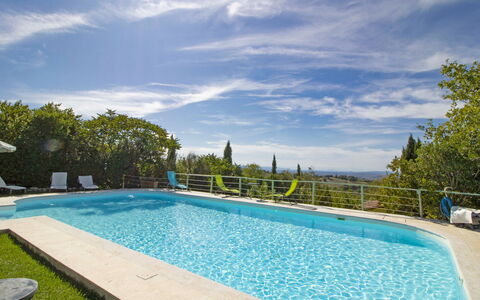 Manciano 840: L'Eau, Nuage, Ciel, Plante, Propriété, Piscine, Rectangle, Arbre, Ombre, Herbe