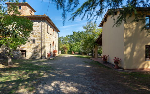Poggio Cuccule: Plante, Bâtiment, Ciel, Propriété, Fenêtre, Arbre, Surface De La Route, Architecture, Lot Terre, Maison