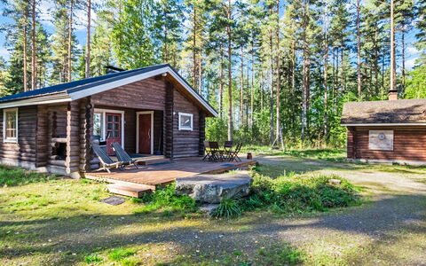Villa Paloska, Cjoe054: Chalet, Cabane En Rondins, Zone Rurale, Batiments Jardin, Domicile, Cabane, Cabanon, Forêt, Des Bois, Mélèze