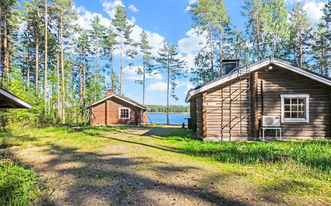 Villa Paloska, Cjoe054: Arbre, Chalet, Paysage, Maison, Domicile, Banque, Lot Terre, Zone Rurale, Cabane En Rondins