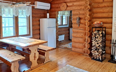 Haapaniemi, Cjoe020: Bois, Chalet, Cabane En Rondins, Forêt, Cabanon, Batiments Jardin, Mélèze, Des Bois, Tache De Bois