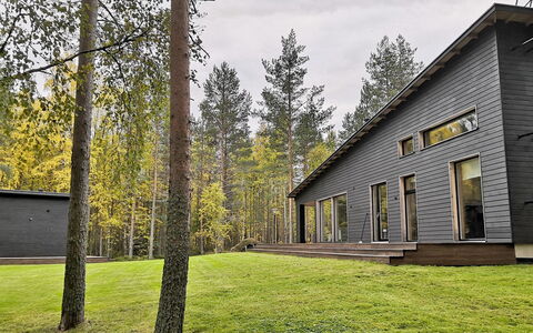 Järvenranta: Bois, Domicile, Siding, Chalet, Forêt, Des Bois, Batiments Jardin, Planche, Dur, Bosquet
