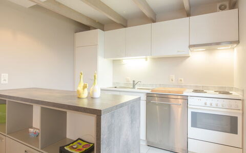 De Haan 220: Pièce, Comptoir, Propriété, Cuisine, Cabinetry, Meubles, Design Intérieur, Jaune, Plafond, Bâtiment