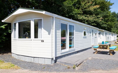 Recreatiepark Noordwijkse Duinen 109.2: Maison, Propriété, Bâtiment, Domicile, Chalet, Cabanon, Toit, Pièce, Siding, Architecture