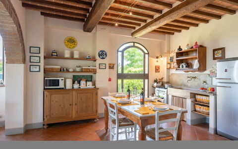 Villa Alba: Pièce, Plafond, Bâtiment, Propriété, Meubles, Design Intérieur, Faisceau, Maison, Cuisine, Sol