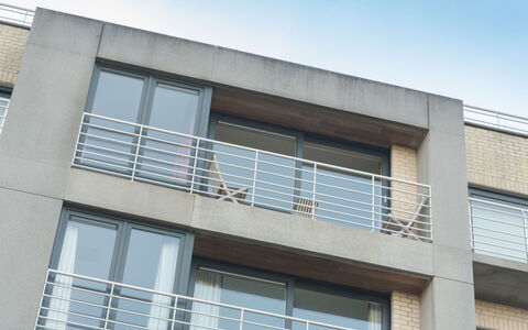 Bredene 730: Propriété, Bâtiment, Architecture, Façade, Immobilier, Appartement, Maison, Zone Résidentielle, Fenêtre, Balcon