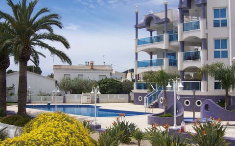Playasol 1: Propriété, Bâtiment, Immobilier, Recours, Zone Résidentielle, Appartement, Ville, Piscine, Condominium, Vacances
