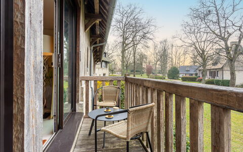 Deauville-Trouville 781: Bois, Dur, Chalet, Porche, Planche, Plate-Forme, Tache De Bois, Balustrade, Balcon, Lumber