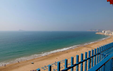 Las Palmeras: Mer, Plage, Bleu, Ciel, Océan, Côte, Rive, Propriété, Bleu Azur, Horizon