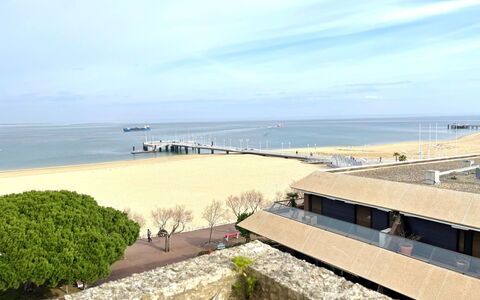 Arcachon 241: L'Eau, Ciel, Nuage, Plante, Écorégion, Environnement Naturel, Cotiers Et Relief Océaniques, Plage, Paysage, Horizon