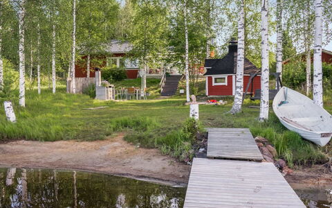 Villa Blanca: Banque, Lac, Chalet, Réflexion, Étang, Réservoir, Riparienne