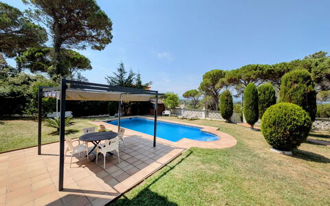 Style: Piscine, Ombre, Jardin, Aménagement Paysager, Loisir, Arrière-Cour, Recours, Gazon Artificiel, Pelouse, Conception