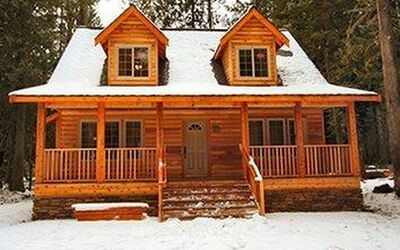 89Gs-A Country Cabin with Hot Tub!