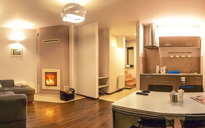 Krajno Pierwsze 100.2: Pièce, Design Intérieur, Meubles, Propriété, Bâtiment, Plafond, Éclairage, Sol, Domicile, Salon