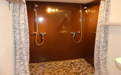 Lehen: Tete De Douche, Salle De Bains, Bâtiment, Porte De Douche, Douche, Bois, Luminaire Plomberie, Design Intérieur, Rectangle