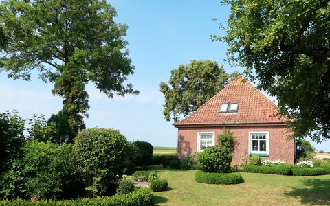 Huuske am Polder: Propriété, Maison, Domicile, Biens, Chalet, Bâtiment, Arbre, Immobilier, Ferme, Arbuste