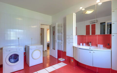Cherry: Miroir, Robinet, Luminaire Plomberie, Évier, Cabinetry, Bâtiment, Salle De Bains, Maison, Plante D'Appartement