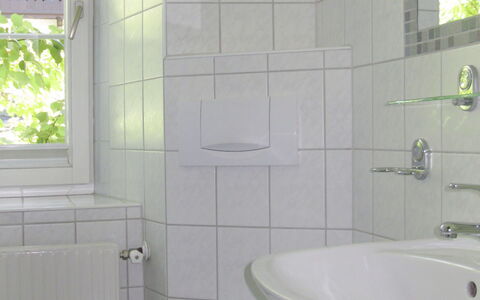 Mayrhofen 686: Salle De Bains, Propriété, Tuile, Pièce, Mur, Robinet, Design Intérieur, Luminaire Plomberie, Accessoire Salle De Bain, Sol