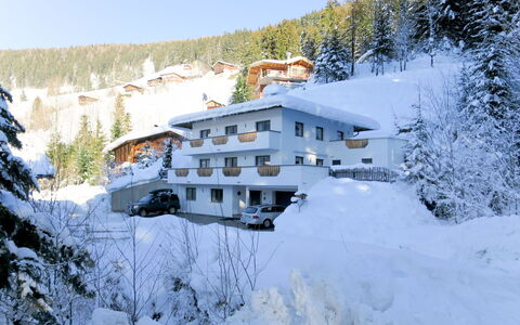 Edelweiss: Neige, Ciel, Bâtiment, Fenêtre, Plante, Montagne, Pente, Maison, Arbre, Terrain