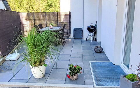 Tschiderer: Pot De Fleur, Sol, Sol, Composite, Jardin, Mobilier De Jardin, Plante D'Appartement, Béton, Cour, Chaise