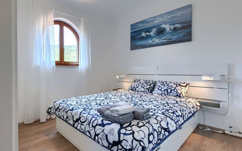 Ester: Lit, Design Intérieur, Chambre, Meubles, Sol, Sol, Bois, Literie, Drap De Lit, Pièce