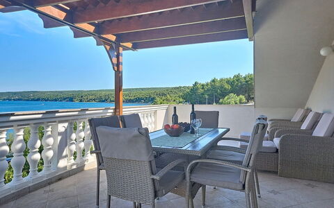 Valentina: Meubles, Mobilier De Jardin, Chaise, Tableau De Plein Air, Ombre, Balcon, Plate-Forme, Recours, Table Basse, Tache De Bois
