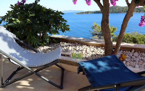 Korčula Korčula 606: Mobilier De Jardin, Meubles, Propriété, Balancelle, Tableau De Plein Air, Chaise Pliante, Chaise Longue, Vacances, Loisir, Patio
