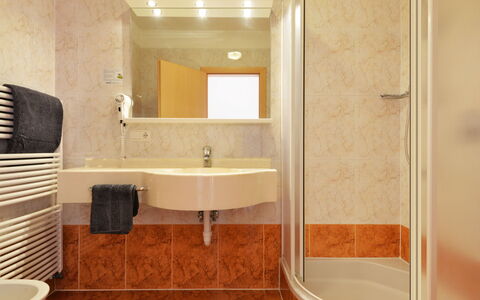 Villandro Villanders 602: Miroir, Robinet, Luminaire Plomberie, Évier, Baignoire, Propriété, Bâtiment, Lavabo, Salle De Bains, Plante