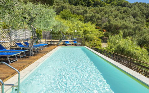 Moneglia 665: L'Eau, Propriété, Plante, Piscine, La Nature, Bleu Azur, Bleu, Arbre, Botanique, Paysage Naturel