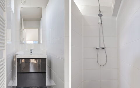 Lauwersoog 602: Miroir, Luminaire Plomberie, Propriété, Évier, Robinet, Salle De Bains, Bâtiment, Mur, Tete De Douche